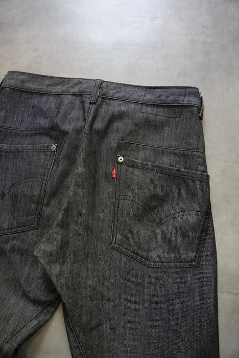 00s Levi's engineered black denim