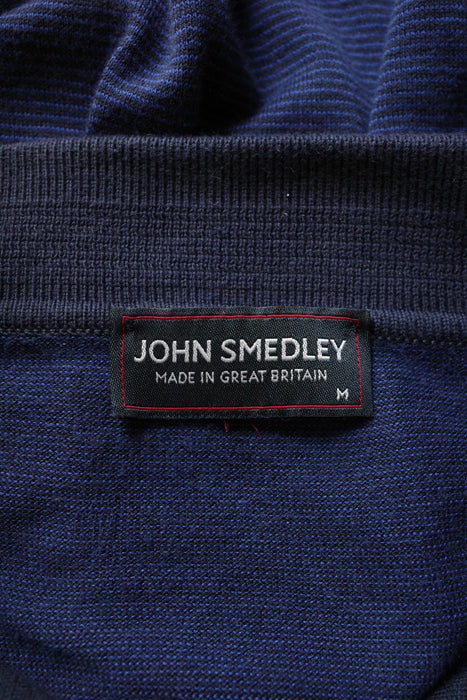 00s JONN SMEDLEY sea island cotton polo shirt
