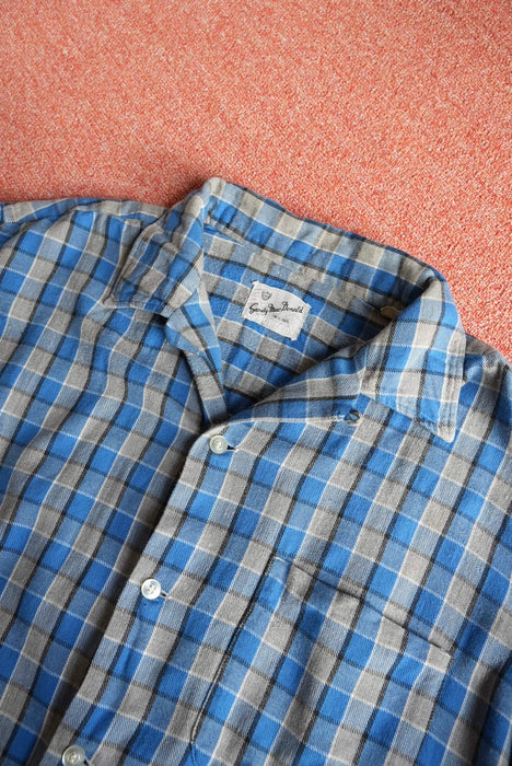 60s Sandy Mac Donalds flannel open collar shirts