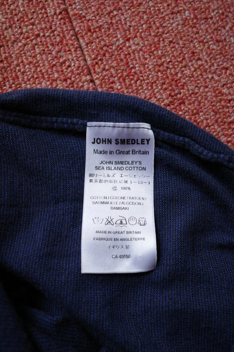 00s JONN SMEDLEY sea island cotton polo shirt