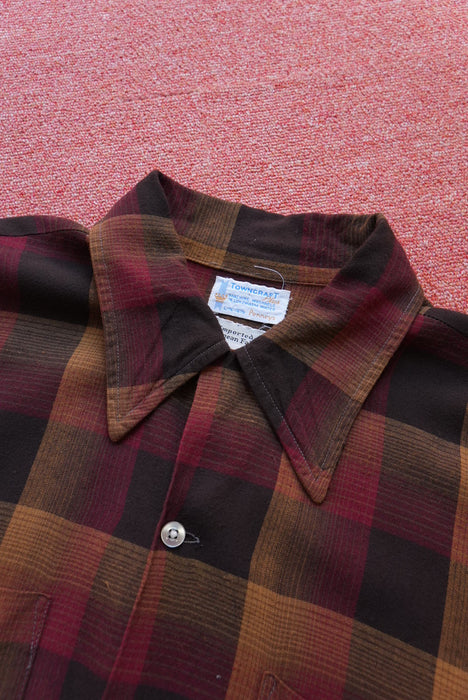 70s TOWN CRAFT rayon shirts