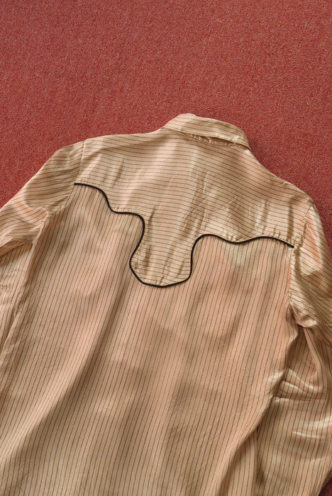70s Unknown satin Western shirt