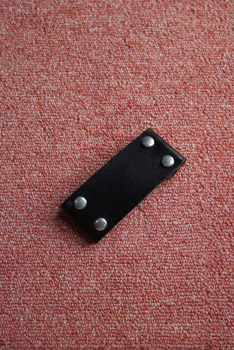 leather studs ring belt