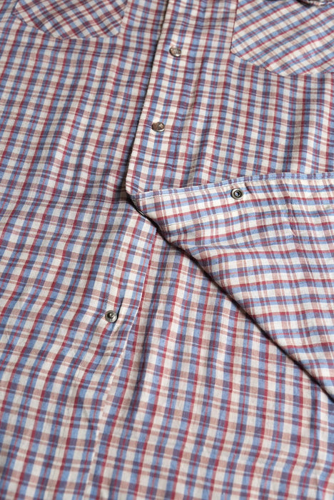 70s DEE CEE BRAND gauze western shirt