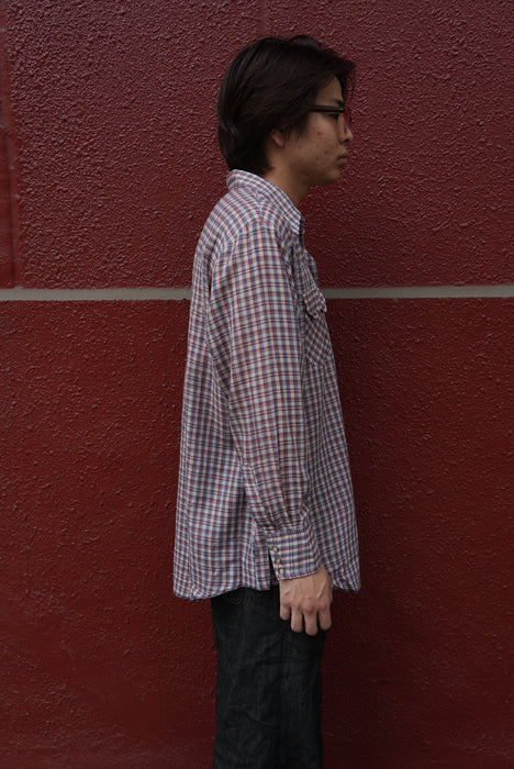 70s DEE CEE BRAND gauze western shirt