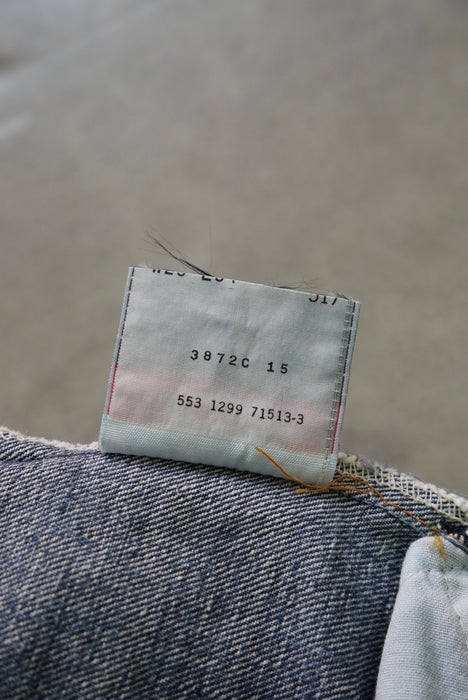 90s Levi's 517 flare denim