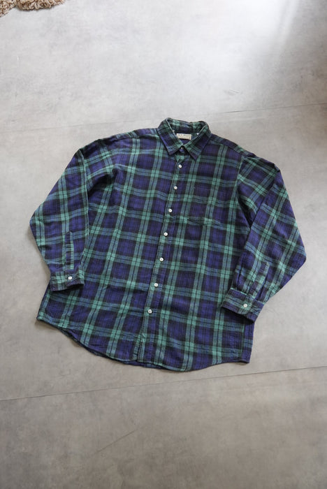 90s L.L.Bean blackwatch flannel shirt