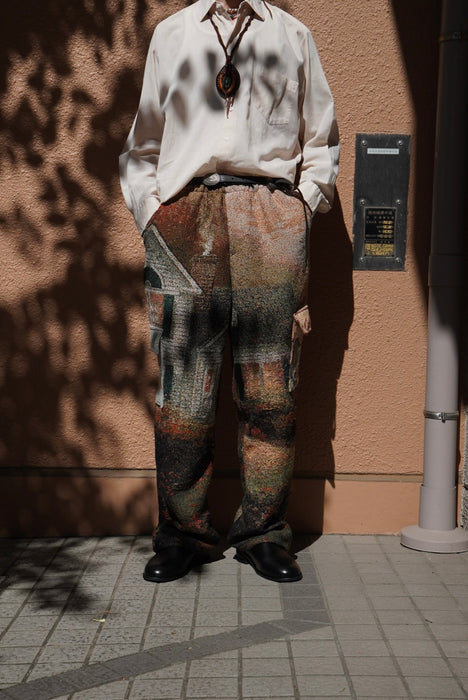 remake jaquard pants