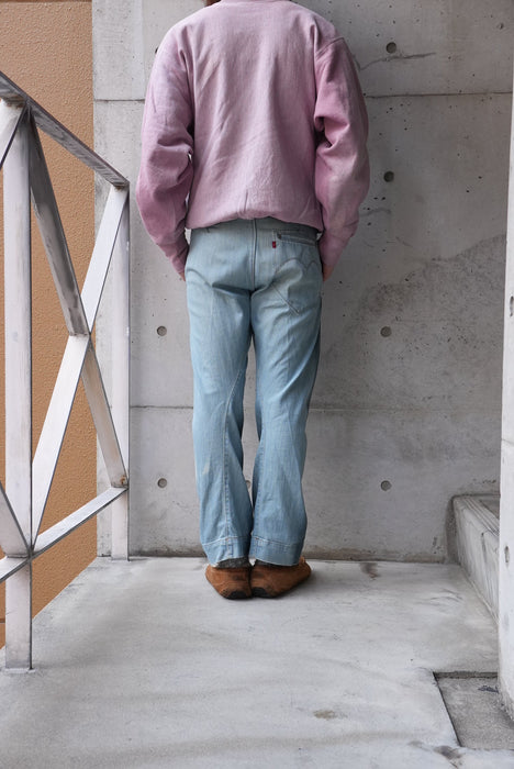 00s Levi's Red Day&Night drape denim