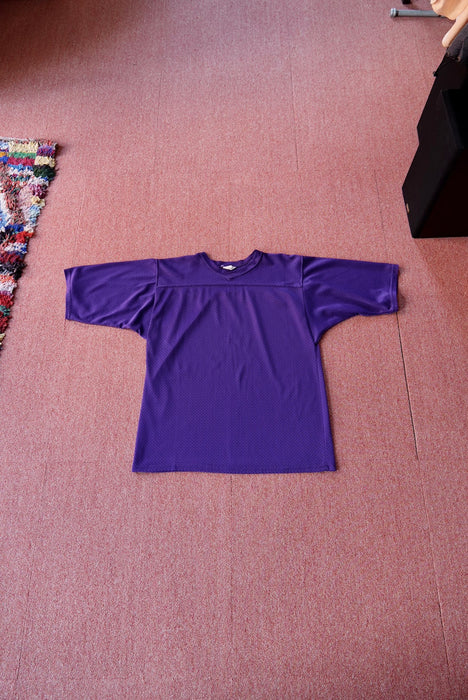 80s mesh football tee