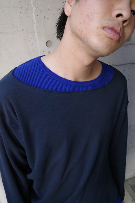 NAM Banana Ensemble Tee Navy/Blue size1