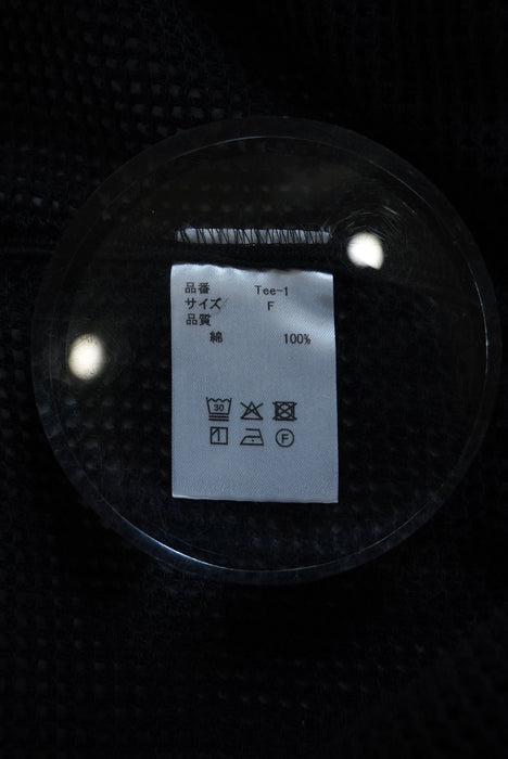 HAPPYEND mesh tee black