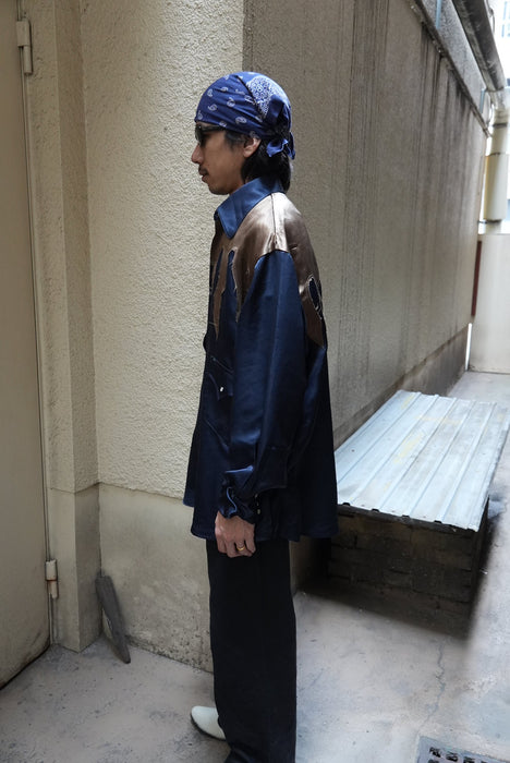NAM Bellows Skipper Shirts-fire Midnight