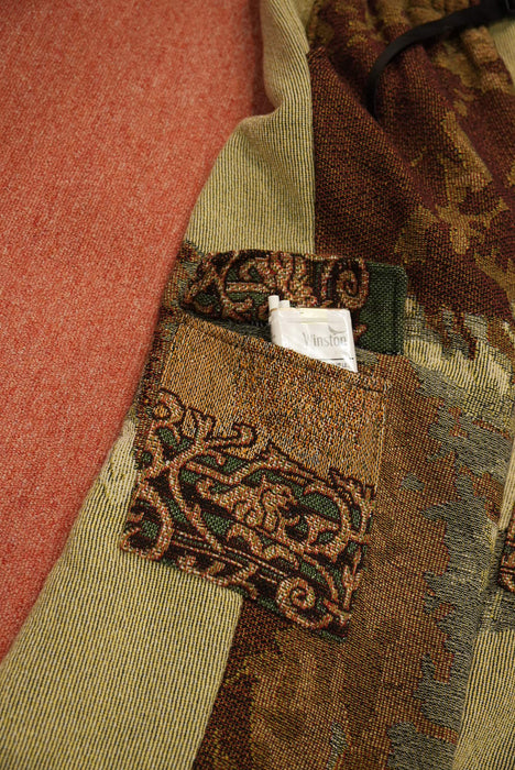 remake jaquard cargo pants