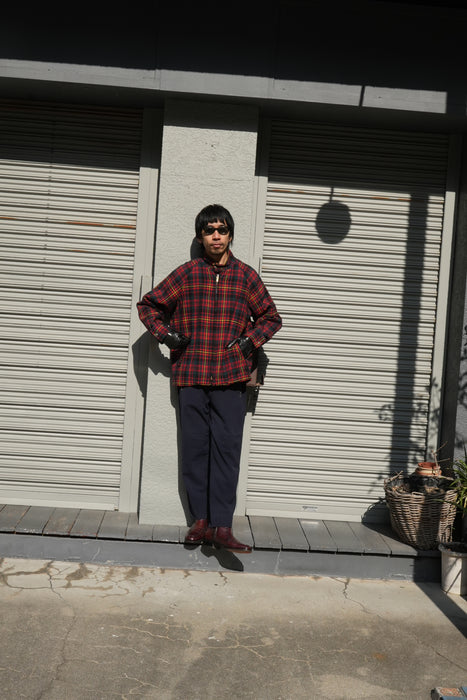 6.70s tartan check wool sports jacket