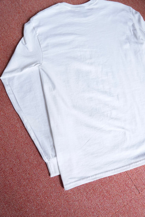 は地元で買いましょう Tee 白