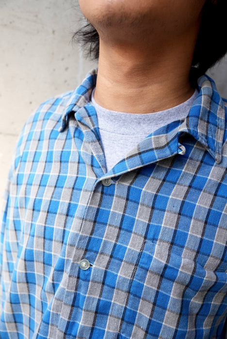 60s Sandy Mac Donalds flannel open collar shirts