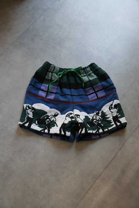 remake jaquard shorts