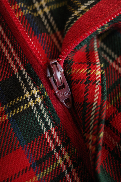 70s Tailor's Bench tartan check slacks