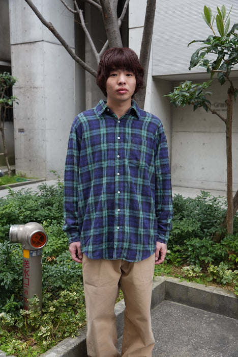 90s L.L.Bean blackwatch flannel shirt