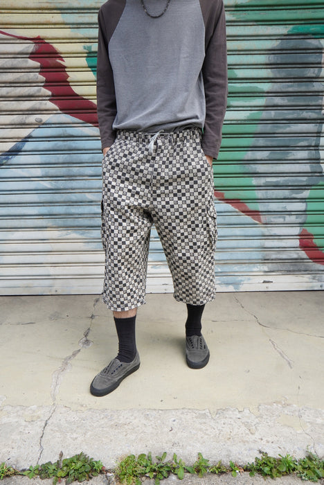 90s VANS checker cropped pants