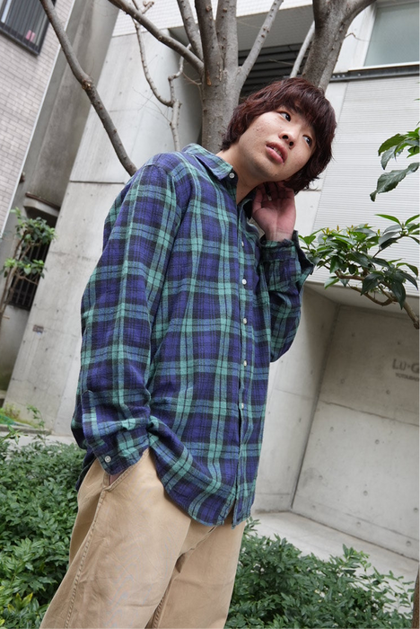 90s L.L.Bean blackwatch flannel shirt