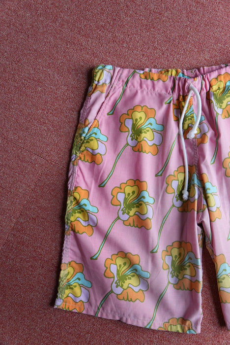 70s PeterMax fabric easy shorts
