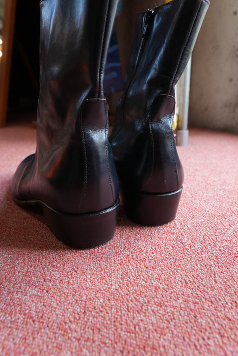 90s CARLO MARTINI sidezip boots