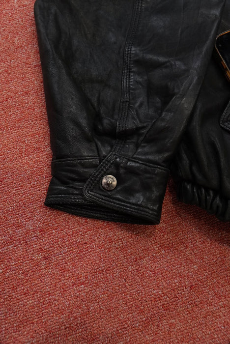 90s TOMMY HILIGER leather jacket