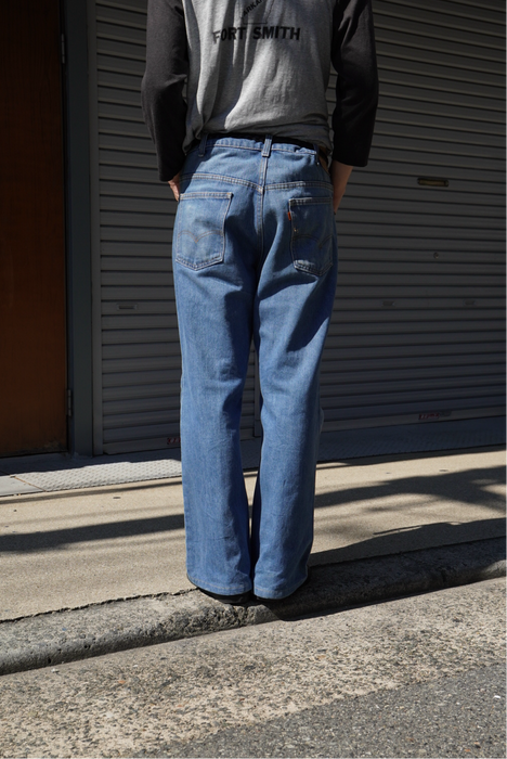 70s Levi's 517 flare denim