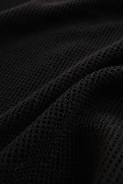 HAPPYEND mesh tee black