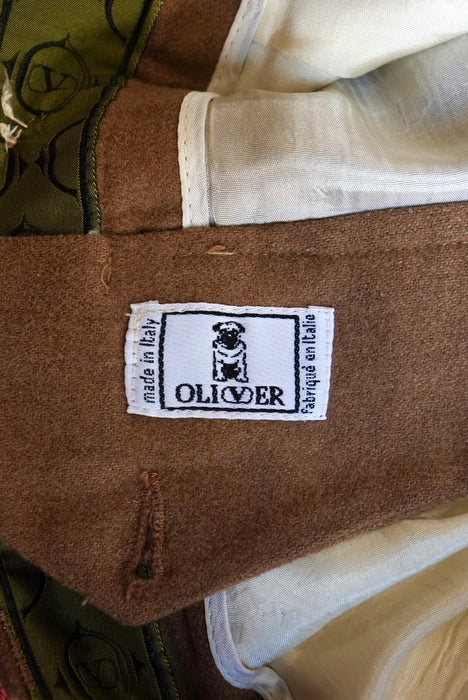 80s OLIVER wool slacks