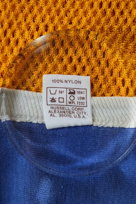70s RUSSELL mesh football tee