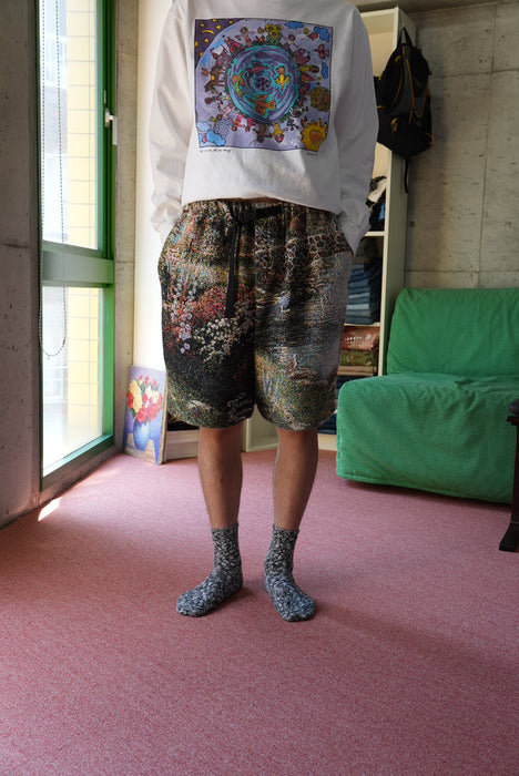 remake jaquard big shorts