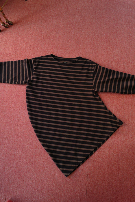 NAM Banana Basque Shirts BLACK/BROWN size1