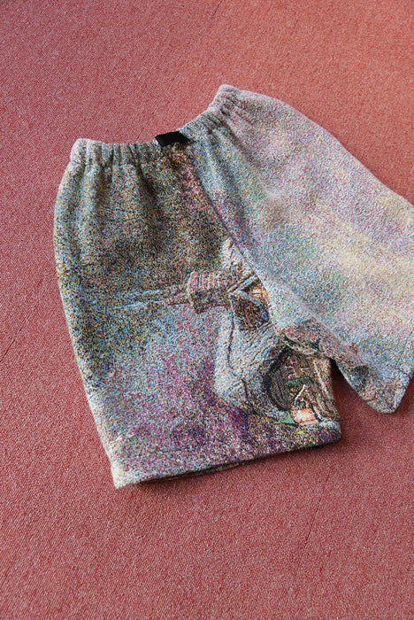 remake jaquard big shorts