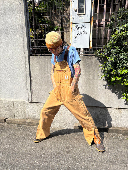 90s Carhartt duck doubleknee overall