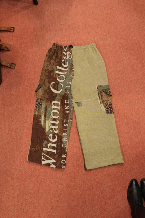 remake jaquard cargo pants