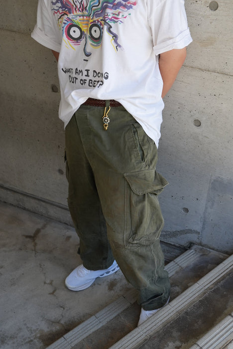 handmade brass key chain "flower"