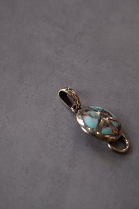 handmade silver charm "peace"