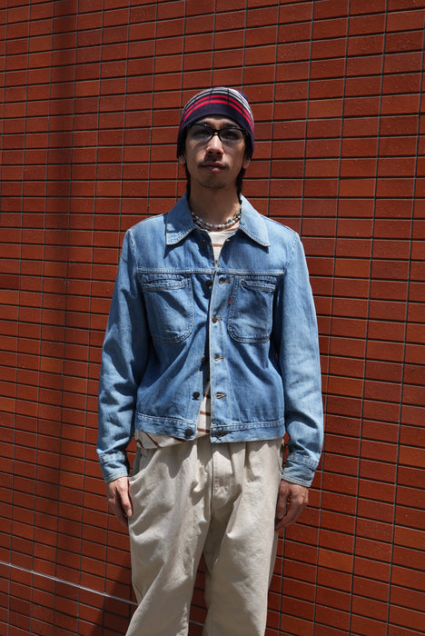 70s Levi's chambray shirt jacket