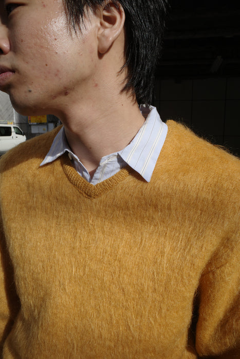 60s SEARS mohair v-neck sweater