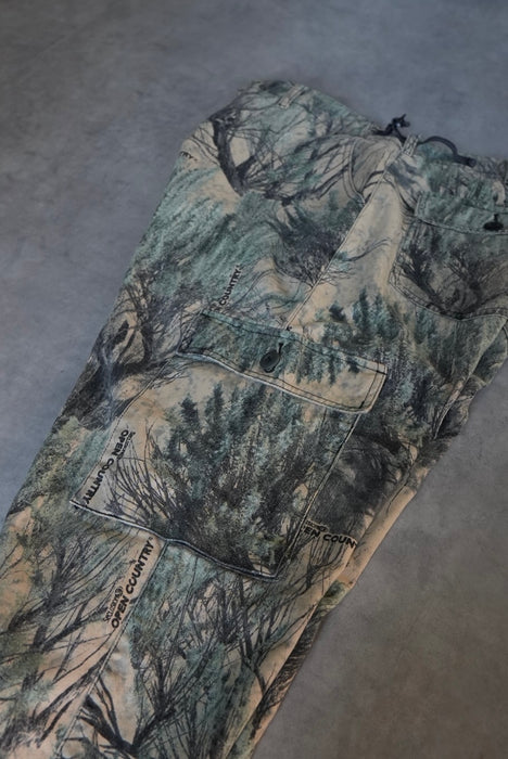 90s Cabelas real tree flannel pants