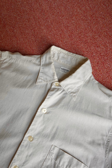 40s ARROW cotton dress shirt