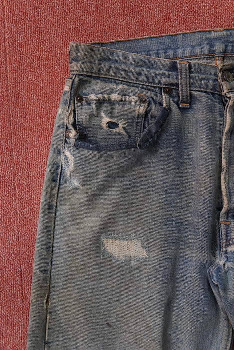 70s Levi's 501 red line