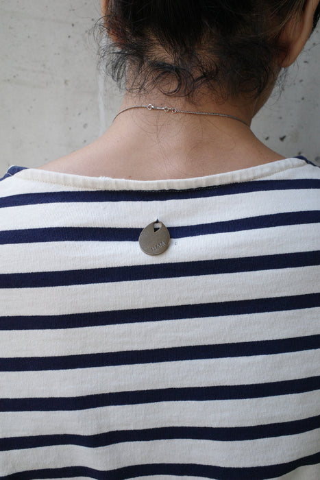 NAM Banana Basque Shirts WHITE/NAVY size1