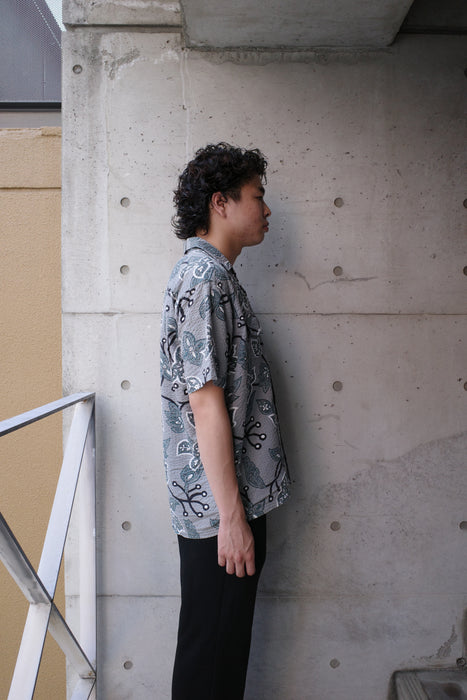 90s STUSSY seersucker aloha