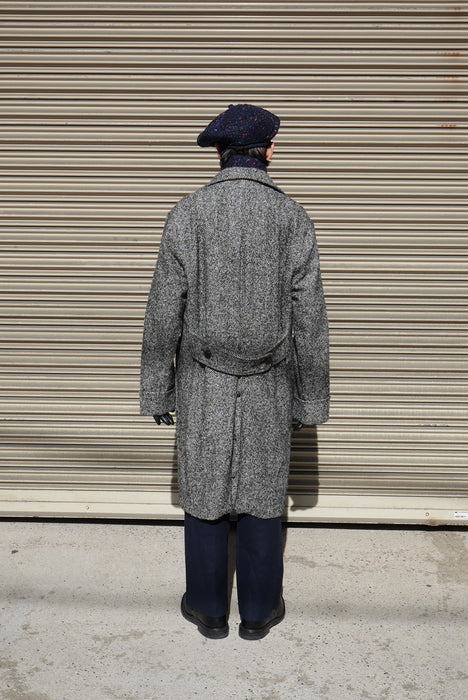 EMPORIO ARMANI virgin wool×alpaca coat