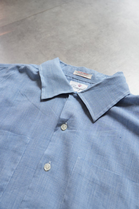 60s Donegal light cotton shirts