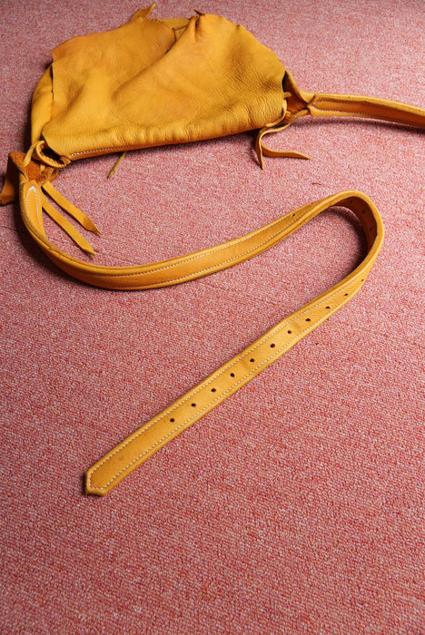 deerskin shoulder bag